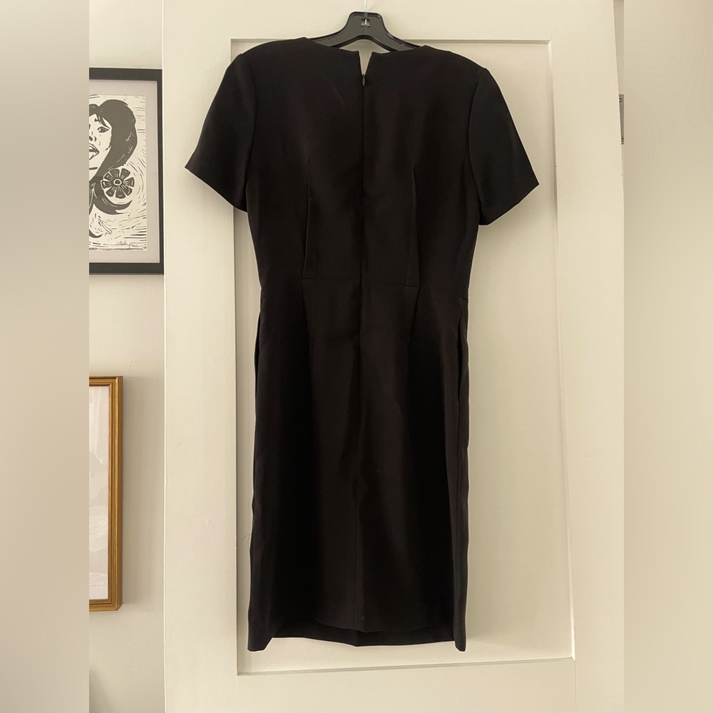 Black Argent Dress with Pockets